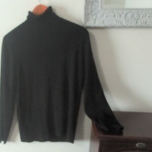 Chico's Charcoal Turtleneck Sweater for Men